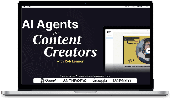 Rob Lennon-AI Agents for Content Creator